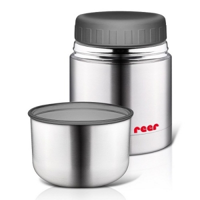 Cutie termica pentru mancare sau lichide Reer 90430, inox, 350ml