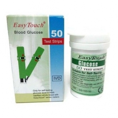 Teste glicemie EasyTouch, 50 bucati